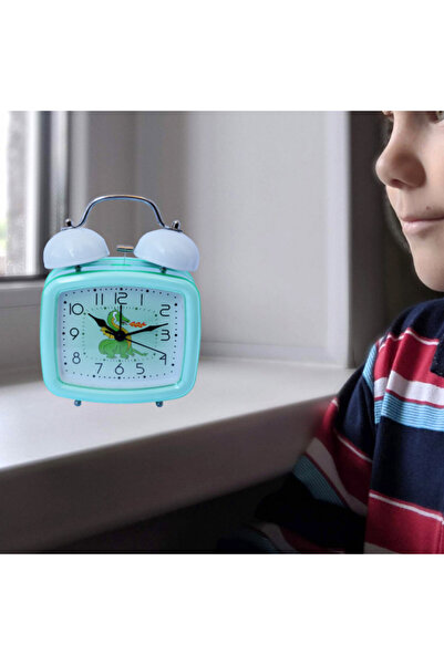 PUFO Joy children's alarm clock, with dial lighting button, 16 x 12 cm, Dragon model