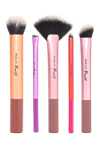 Roesıa Rose Cosmetics Rose Ultra Makeup Brush Set of 5
