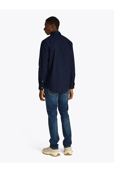Tommy Hilfiger Men's Flex Poplin Shirt 38137Dw5