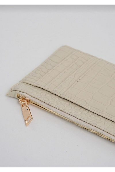 gullfoss Crocodile Card Holder Wallet