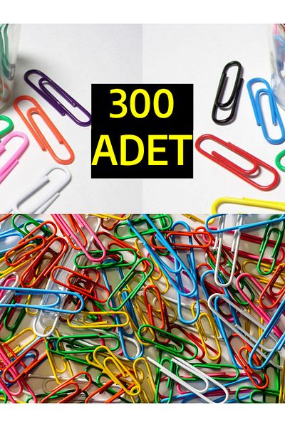 nistabolje 300 Colorful Paper Clips Paper Clip