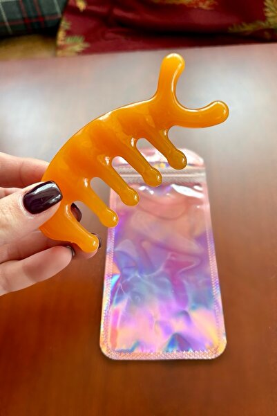 Metanoyaco Yüz ve Kafa Masaj Tarağı (Plastik) Küçük Boy