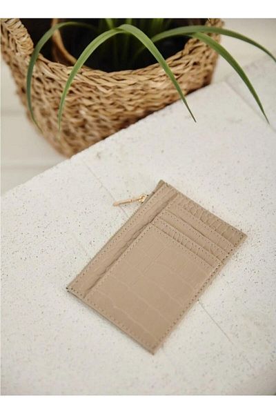 gullfoss Crocodile Card Holder Wallet