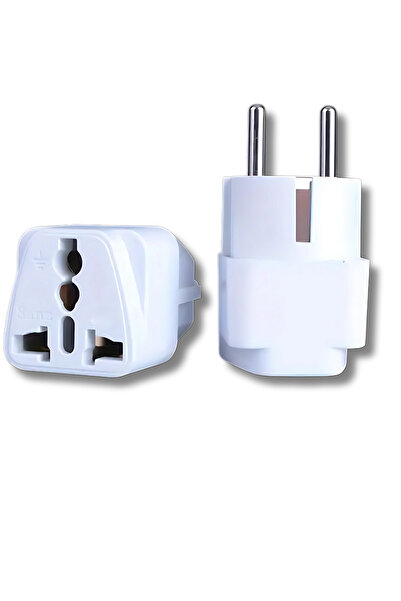 Vetech İngiliz ve Amerikan Fişlerini Türk Prizine Dönüştürücü Seyahat Adaptörü