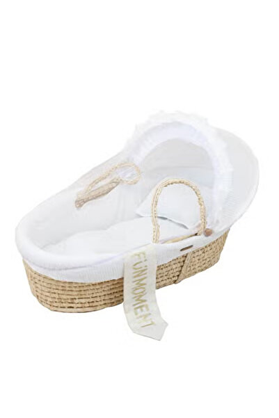 Fun Moment سرير أطفال سلة موسى مع ناموسية