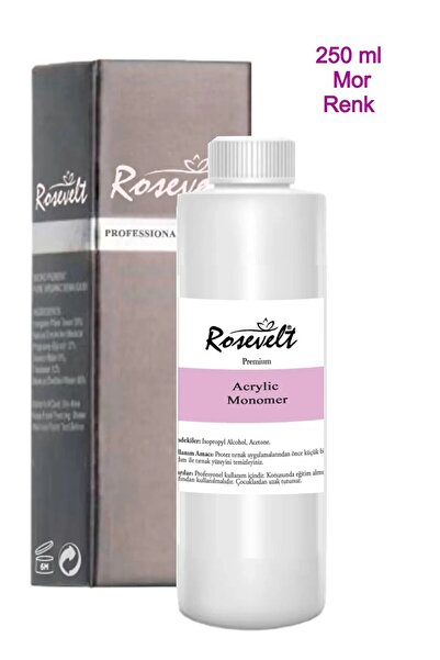 ROSEVELT Akrilik Sıvısı 250 Ml -mor