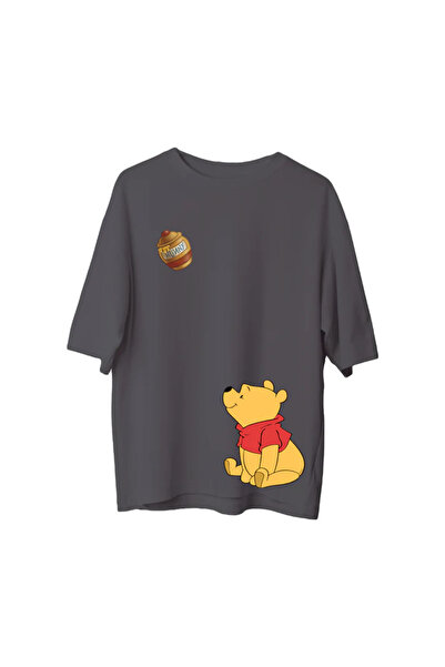 SVART WEAR Μπλουζάκι Pooh & Honey με τύπωμα oversized Unisex T-shirt