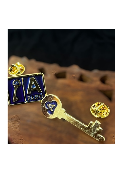 WALDORF Anahtar parti rozeti