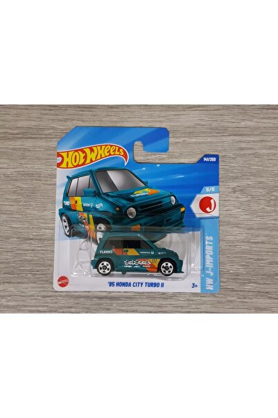 HOT WHEELS '85 Honda City Turbo II – HW J-Imports 141/250 Koleksiyon Arabası