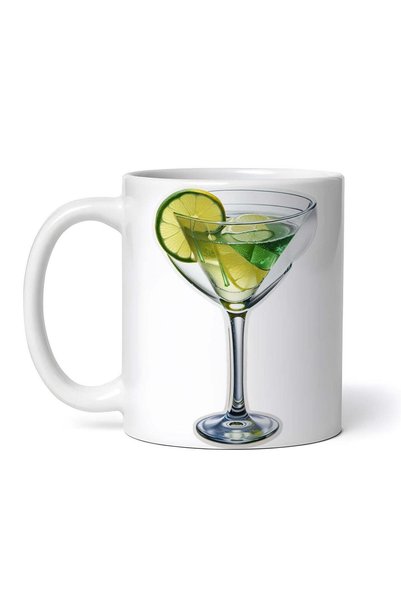 OEM Cană albă personalizată, model Cocktail Gimlet, INOVATIX®. 330 ml