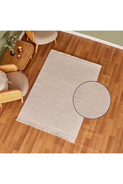 Bella Maison Arden Modern Halı Beyaz (120x180)