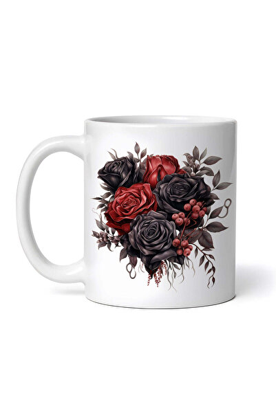 OEM Εξατομικευμένη λευκή κούπα, Hera Bouquet, INOVATIX®. 330ml