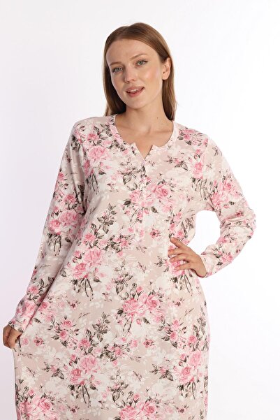 Etoile Women's 100% Cotton Long Home Dress Nightgown