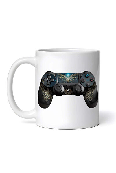 OEM Cană albă personalizată, jocuri cu controler Sony Playstation 4 cu motive...