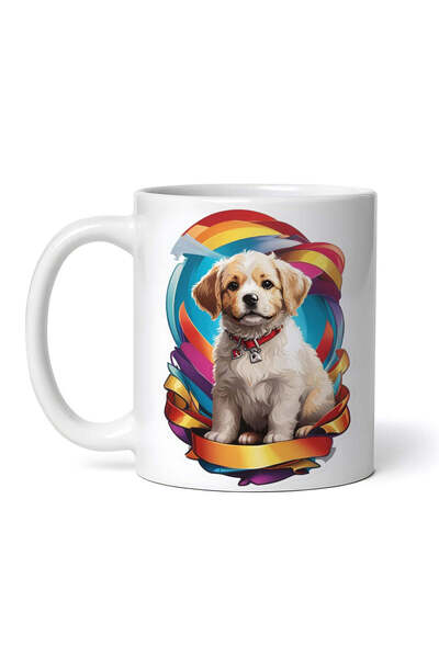 OEM Cană albă personalizată, pisică Brittany, Inovatix®. 330 ml