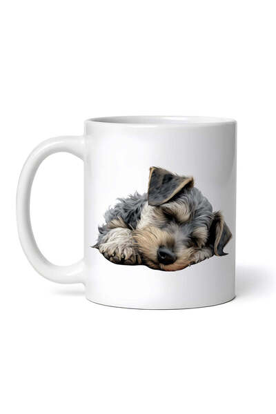 OEM Cană albă personalizată, Cesky Terrier, INOVATIX®. 330 ml