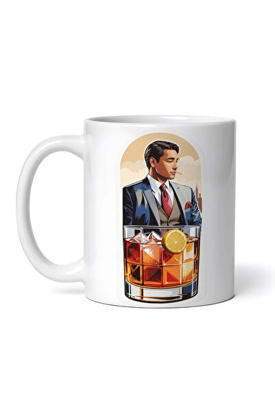 OEM Εξατομικευμένη Λευκή Κούπα, Old Fashion Cocktail, Inovatix®. 330 ml