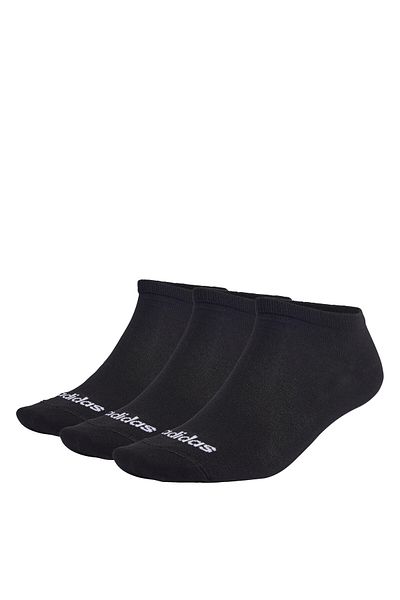 adidas Șosete negre T Lin Low 3p - IC1299