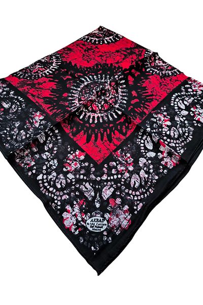 AKBAL Pure Cotton Red Scarf