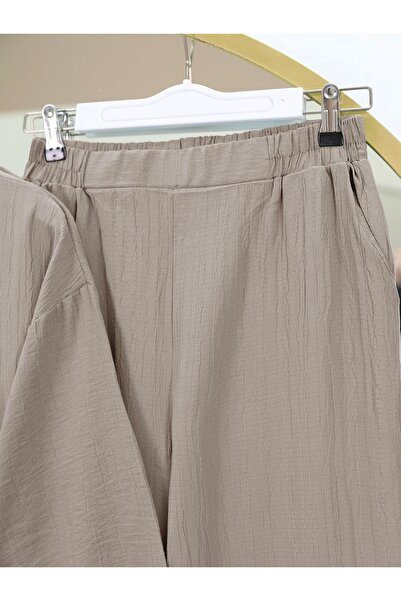 HİJABAYA Στριφτό κοστούμι με διπλό παντελόνι με κορδόνια στο μπροστινό μέρος