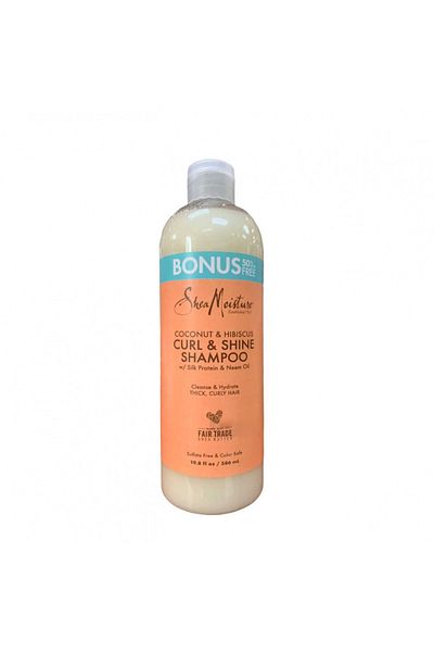 Shea Moisture Shea Moisture Curl & Shine Coconut & Hibiscus Shampoo for Curly Hair - 586ml