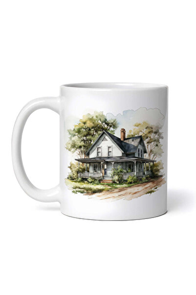 OEM Cană albă personalizată, Casa Samira, INOVATIX®. 330ml