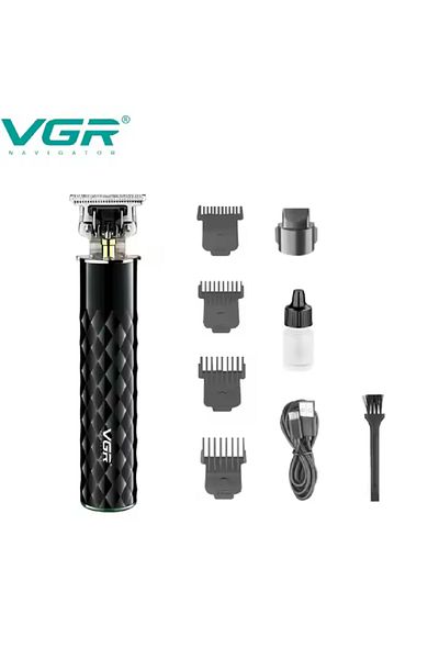 VGR Hair Trimmer For Men - Black - V-170