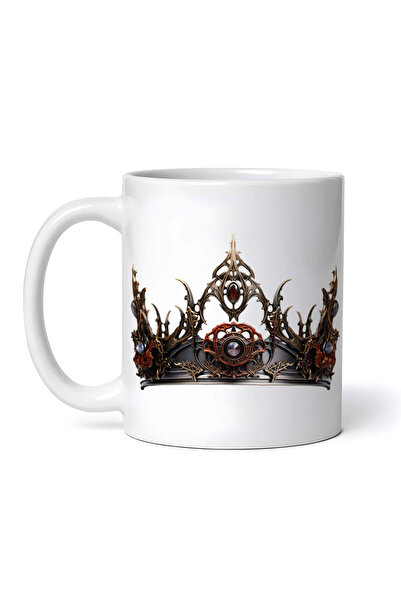 OEM Cană albă personalizată, Lush Crown, Inovatix®. 330 ml