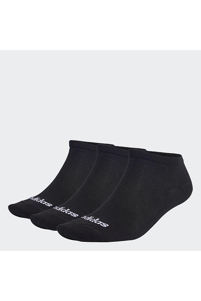 adidas Șosete negre T Lin Low 3p - IC1299