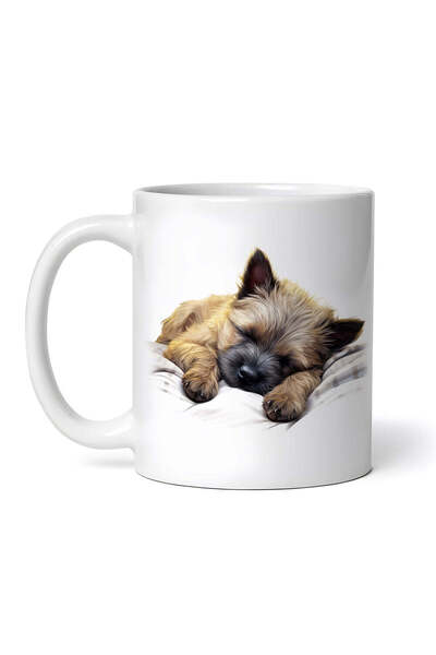 OEM Εξατομικευμένη Λευκή Κούπα, Cairn Terrier, Inovatix®. 330 ml