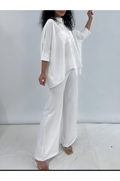 HİJABAYA Σετ πουκάμισο με μισό μανίκι με διπλή τσέπη