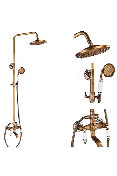 Blackswan Design Baterie dus, Blackswan, Tip M40.2, model bronz antichizat, dimensiune 25 cm