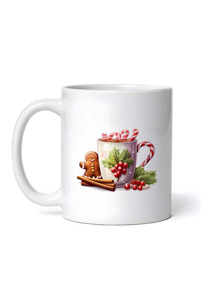 OEM Cană albă personalizată, ciocolată caldă Sabina, INOVATIX®. 330ml