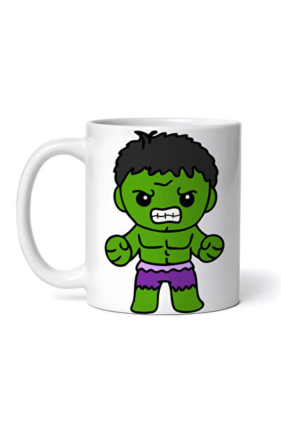 OEM Εξατομικευμένη Λευκή Κούπα, Chibi Hulk, Inovatix®. 330ml