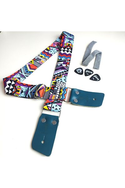 MEDUSA Neomayan Model Guitar Strap Plectrum Case with Plectrum Gift. Guitar Strap, Guitar Sling Strap