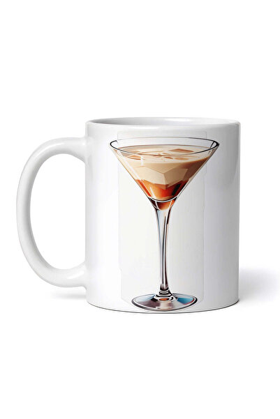 OEM Cană albă personalizată, Cocktail de coniac, INOVATIX®. 330ml