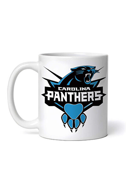 OEM Εξατομικευμένη Λευκή Κούπα, Carolina Panthers, Inovatix®. 330 ml