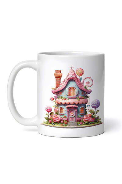 OEM Εξατομικευμένη Λευκή Κούπα, Sweet Home, Inovatix®. 330ml