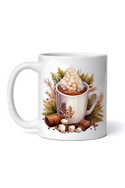 OEM Cană albă personalizată, ciocolată caldă Lola, Inovatix®. 330 ml