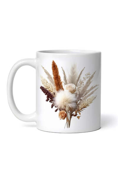 OEM Cană albă personalizată, Lumen Bouquet, INOVATIX®. 330ml