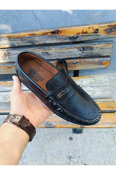 SNR Laceless Men's Classic Thin Sole Summer Loafer Shoes Comfortable Lightweight and Stitched Daily and Stylish Evening