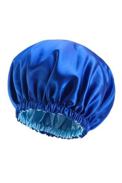 Hair System Satin Silk Cap by Hair System - Blue