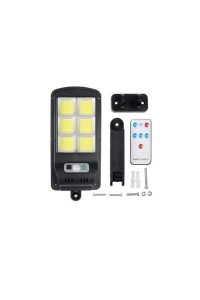 SIKS Lampă solară ® cu inducție, 6x LED COB, montare pe perete, cu telecomand...