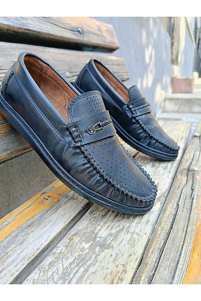 SNR Laceless Men's Classic Thin Sole Summer Loafer Shoes Comfortable Lightweight and Stitched Daily and Stylish Evening