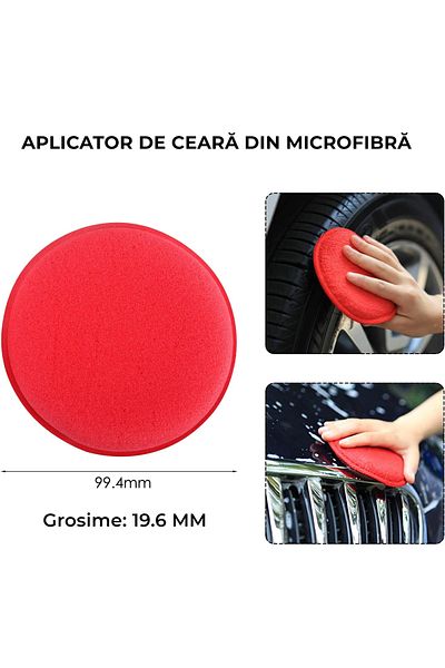 Echo Soul Set Profesional 18 Piese Detailing Auto ®, Pentru Curatare Interior Exterior