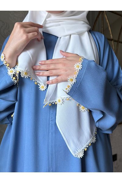 Nimet Abla Butik Hand Embroidered Prayer Robe Suit