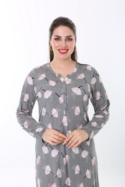 Etoile ثوب نوم نسائي طويل مصنوع من الخيزران 72716