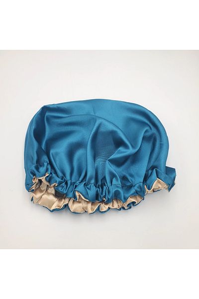 Hair System Silk Satin Cap from Hair System, Sky Blue