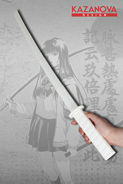Kazanova Design Katlanabilir Katana Plastik Beyaz Basic 80 CM
