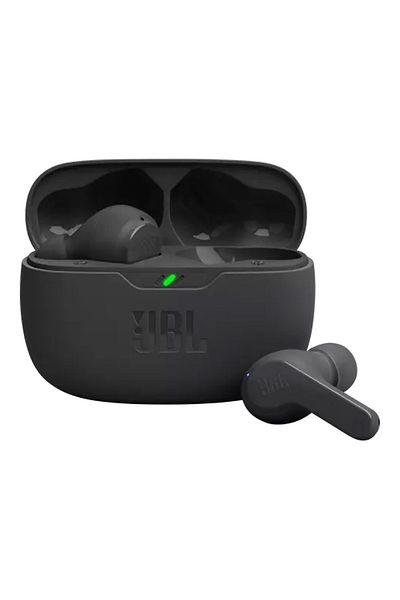 JBL JBL Wave Beam True Wireless Earbuds, Black, JBLWBEAMBLK